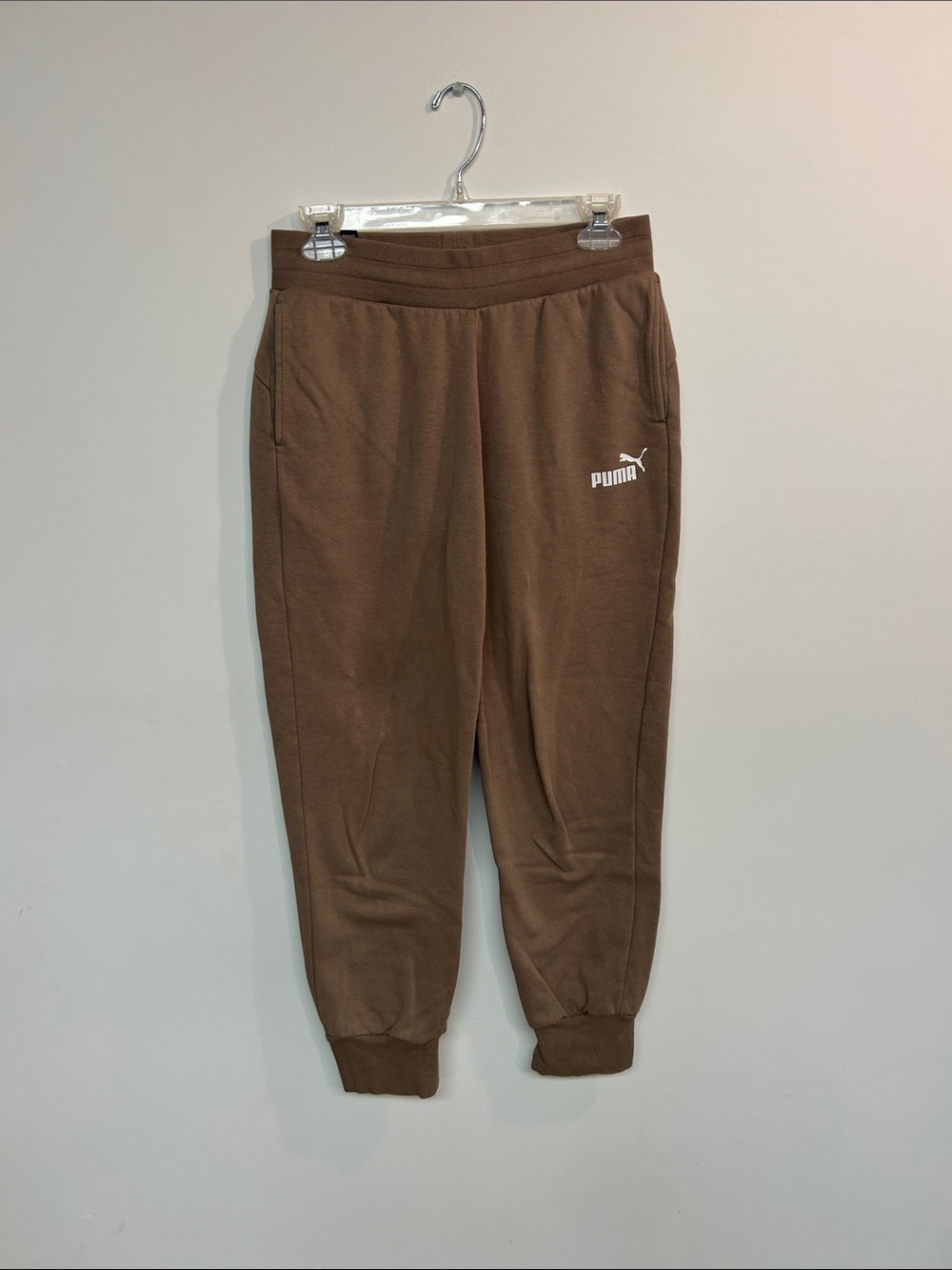 Puma Men's Brown Pullover Jogger Sweatpants